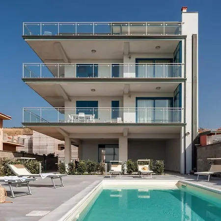 Terraces D'orlando - Family With Sea View And Pool * 卡普多兰多
