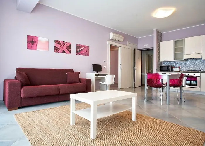 아파트 Terraces D'orlando - Family With Sea View And Pool