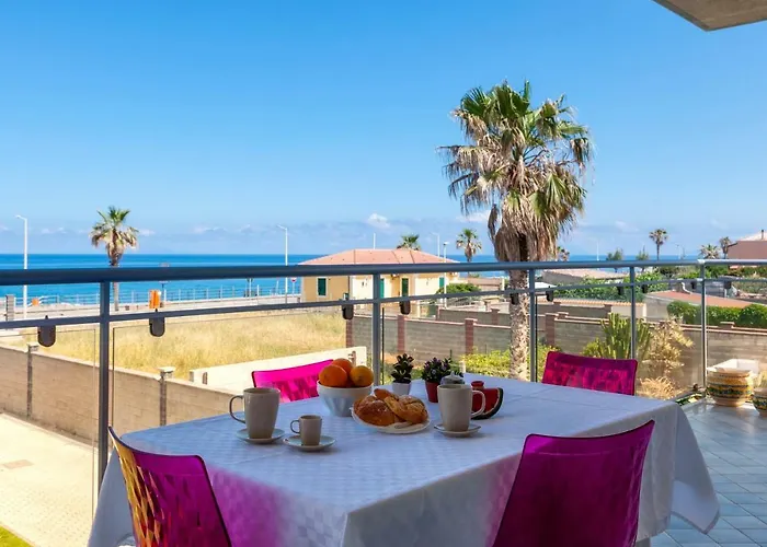 Terraces D'orlando - Family With Sea View And Pool 카포오를란도