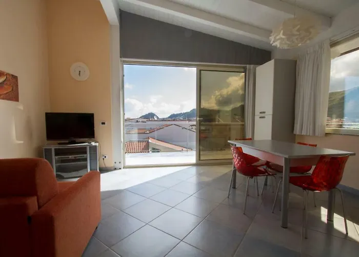 아파트 Terraces D'orlando - Family With Sea View And Pool 카포오를란도