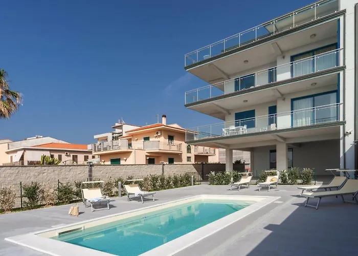 Terraces D'orlando - Family With Sea View And Pool 아파트