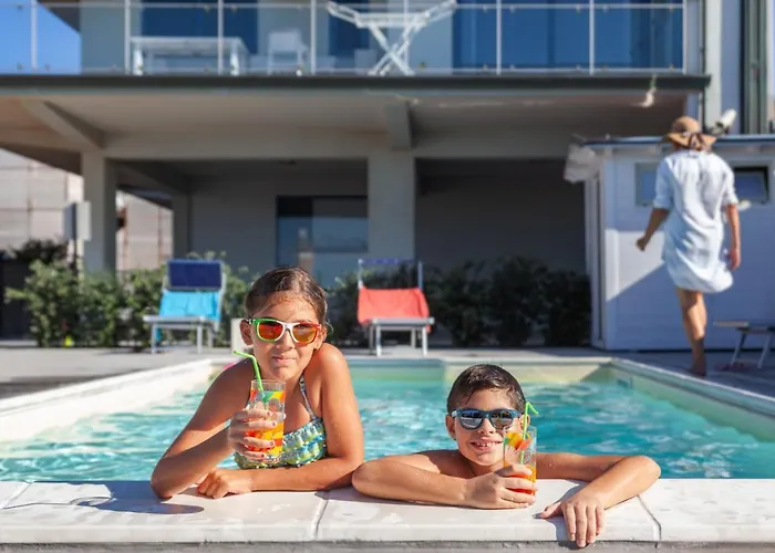 아파트 Terraces D'orlando - Family With Sea View And Pool *